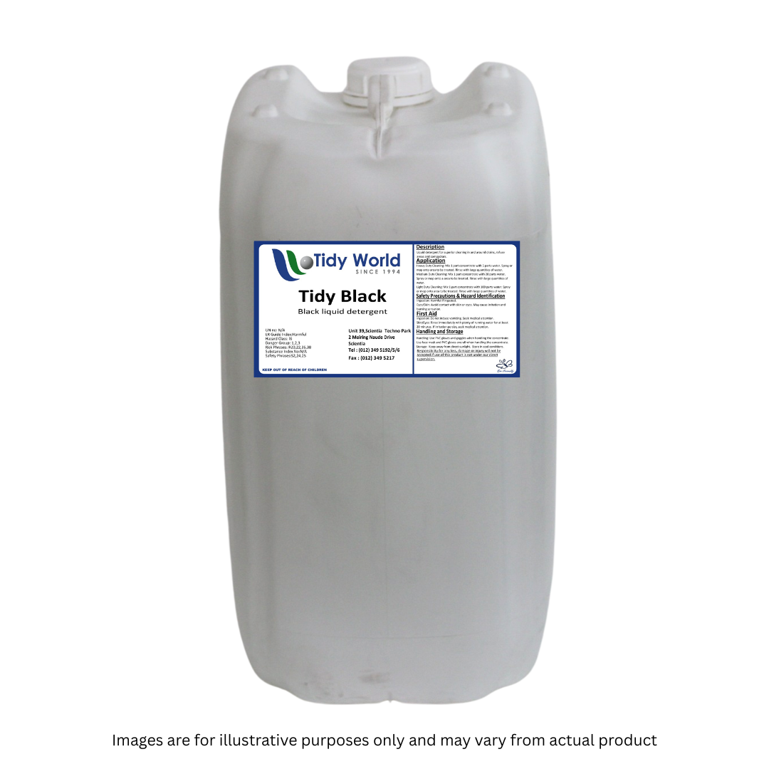 TIDY BLACK DIP | POWERFUL ODOUR REPELLENT & DETERGENT-25L