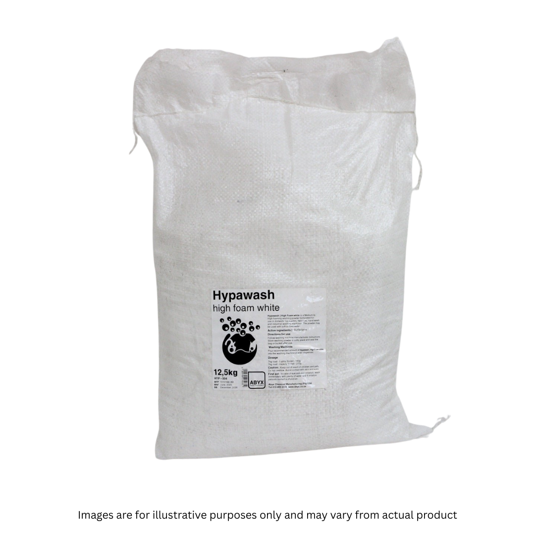 TIDY HYPAWASH | HIGH FOAM WASHING POWDER | HAND WASH | 12.5KG