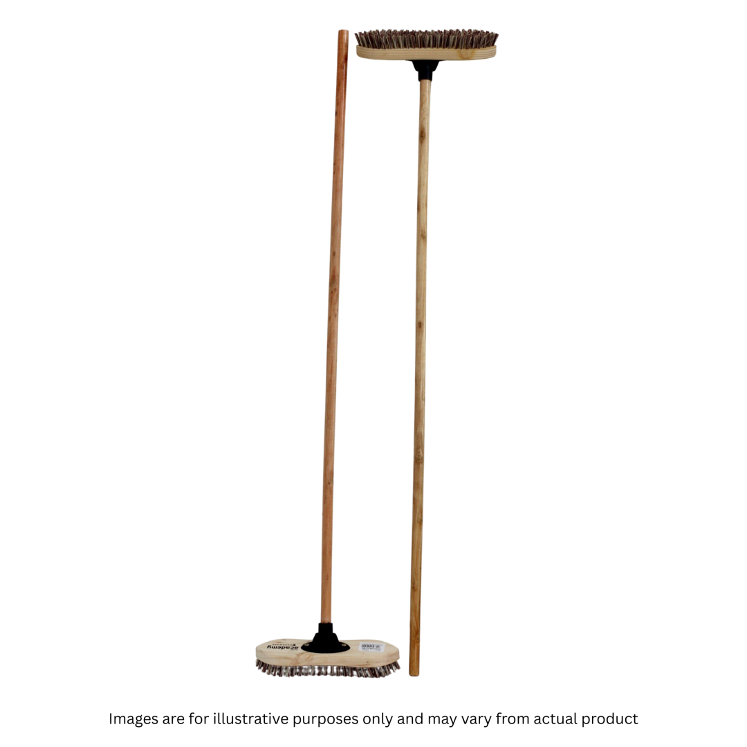 WOODEN DECK SCRUB COMPLETE WITH HANDLE
