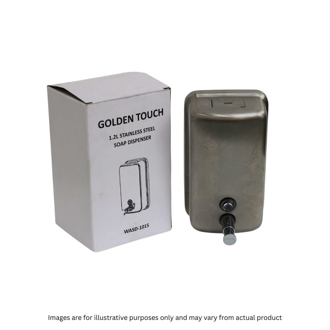 LIQUID SOAP DISPENSER STAINLESS STEEL | ITEM CODE: SDS/STEEL