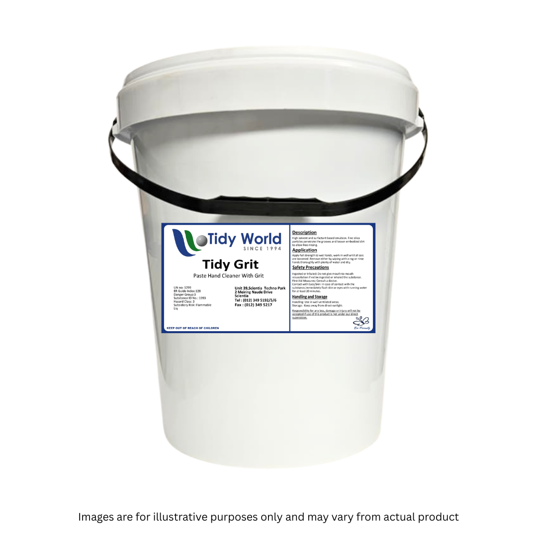 TIDY GRIT | CREAM TEXTURED HAND CLEANER WITH GRIT HIGH-25KG