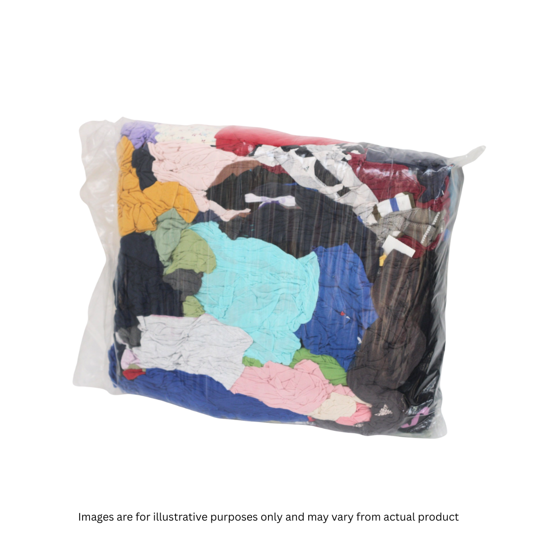 T-SHIRT WASTE CLOTH | 5KG BAGS