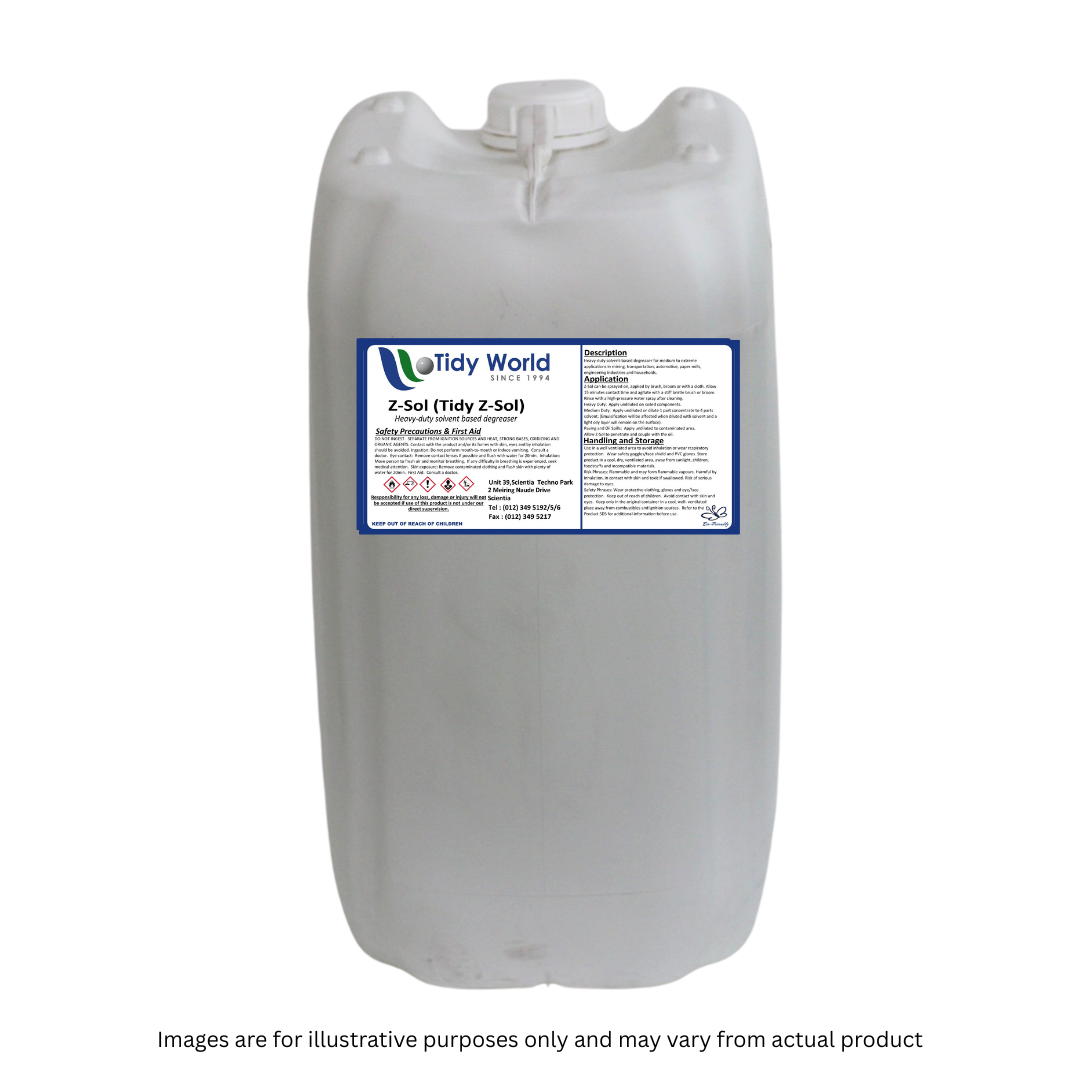 TIDY Z-SOL | SOLVENT BASED DEGREASER-25L